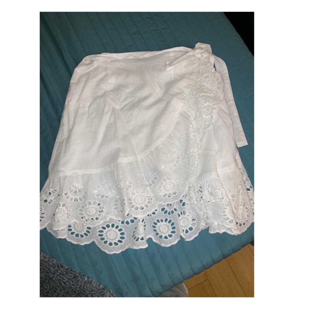 White skirt